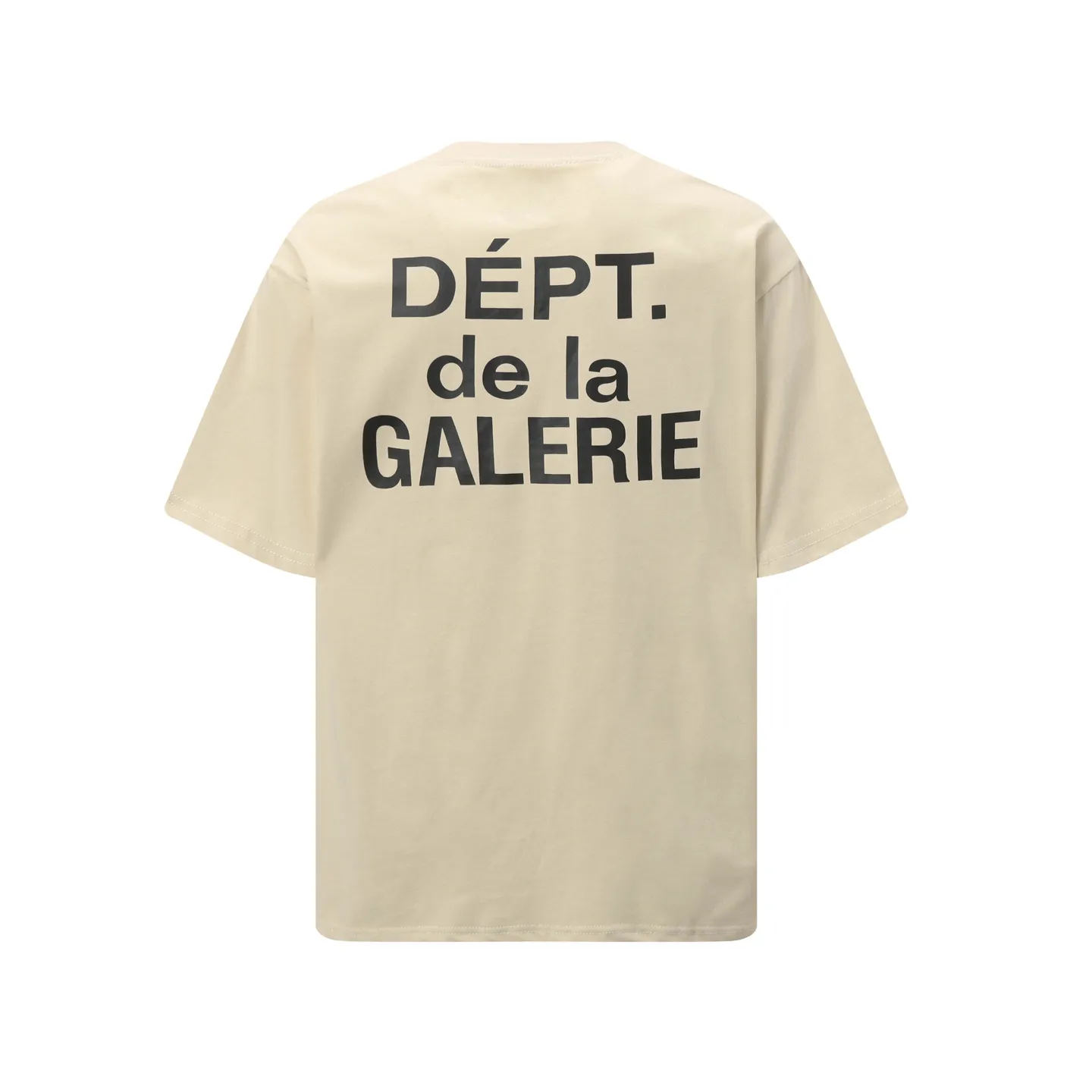 GALLERY.DEPT Summer new short-sleeved model number: D3307P104 Color: black apricot Size: S M L XL